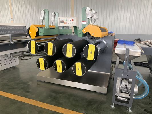 comprar Os PP reforçaram a máquina 150kg/H da extrusão do monofilamento da fibra com o teste padrão diferente online manufacture